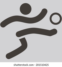 Summer sports icons - football icon