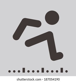 Summer Sports Icons - Long Jump Icon