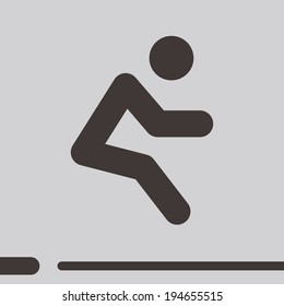 Summer Sports Icons - Long Jump Icon