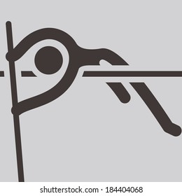 Summer Sports Icons - Pole Vault Icon