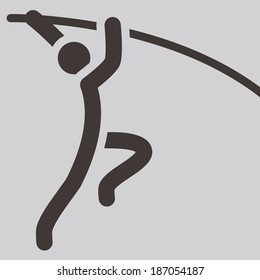 Summer Sports Icons - Pole Vault Icon