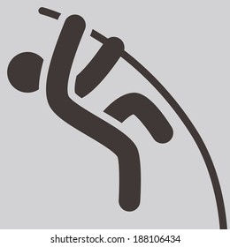 Summer Sports Icons - Pole Vault Icon