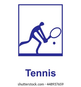 Summer sports icons set
