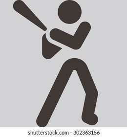 Summer sports icons set - baseballl icon optimized for size 32 pixels