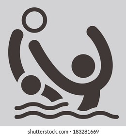 Summer sports icons - Water polo icon