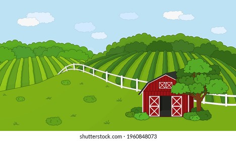 1,460 Cartoon barn door Images, Stock Photos & Vectors | Shutterstock