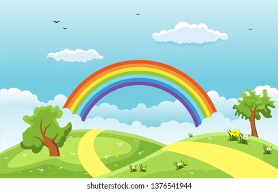 47,094 Rainbow Background Park Images, Stock Photos & Vectors ...