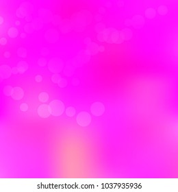 Summer spring pastel blurred background. Easter soft colors bokeh. Abstract fairy meadow illustration. Pink, orange nature wallpaper. Ecology concept for your graphic design, banner or poster.