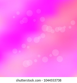 Summer spring pastel blurred background. Easter soft colors bokeh. Abstract fairy meadow illustration. Pink, orange nature wallpaper. Ecology concept for your graphic design, banner or poster.