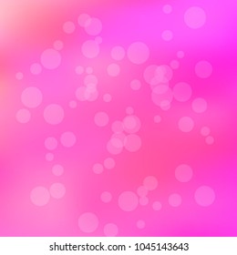 Summer spring pastel blurred background. Easter soft colors bokeh. Abstract fairy meadow illustration. Pink, orange nature wallpaper. Ecology concept for your graphic design, banner or poster.