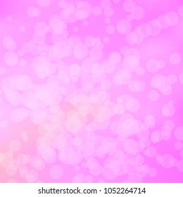 Summer spring pastel blurred background. Easter soft colors bokeh. Abstract fairy meadow illustration. Pink, orange nature wallpaper. Ecology concept for your graphic design, banner or poster.