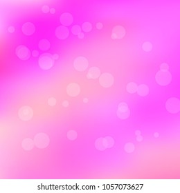 Summer spring pastel blurred background. Easter soft colors bokeh. Abstract fairy meadow illustration. Pink, orange nature wallpaper. Ecology concept for your graphic design, banner or poster.