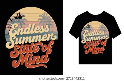 Summer State of Mind Diseño de camiseta