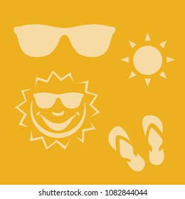 Summer stencils ART