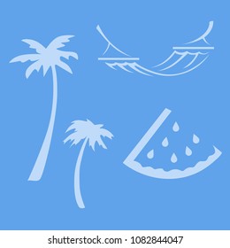 Summer stencils ART