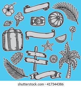 Summer sticker