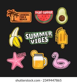 Summer sticker pack, good vibes sticker pack