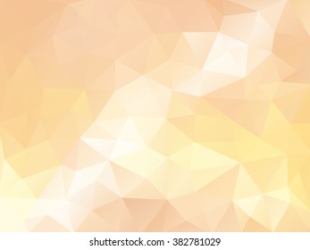Summer sun abstract background - yellow mosaic polygonal 