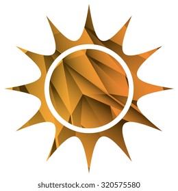 Summer sun cartoon design, vectori llustration eps10.