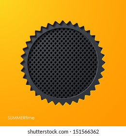 summer sun icon