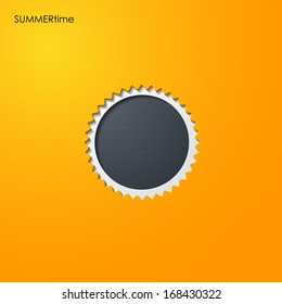 summer sun icon