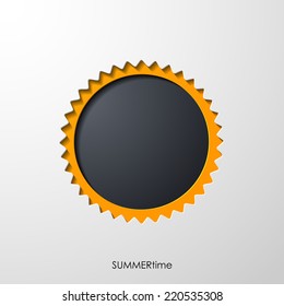 summer sun icon