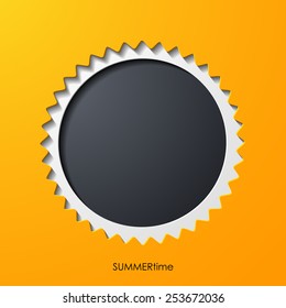 summer sun icon
