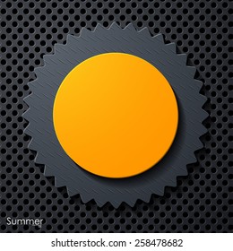 summer sun icon