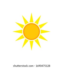 Shinny Sun Image Vector Icon Stock Vector (Royalty Free) 189378644