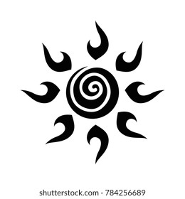 summer sun isolated icon