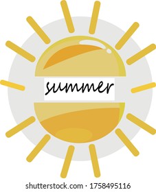 Summer. A lot of sun and positive.