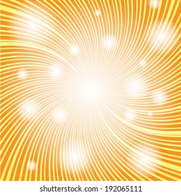 summer sun ray burst vector image illustration