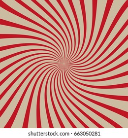 Summer sun rays with spiral, Abstract background