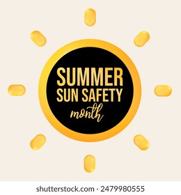 Summer sun safety month is observed every year in August, celebrated to aware about some of the damaging effects of ultraviolet (UV) exposure, and tips to help protect people during the summer months.
