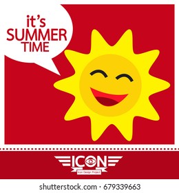 Summer sun sign