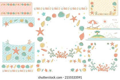 Summer Sunflowers Event Frame Set without text