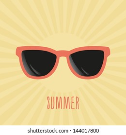 Summer sunglasses