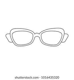 summer sunglasses isolated icon