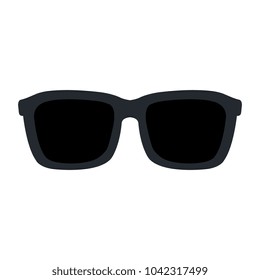 summer sunglasses isolated icon