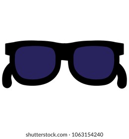 summer sunglasses isolated icon