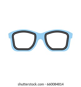 summer sunglasses isolated icon