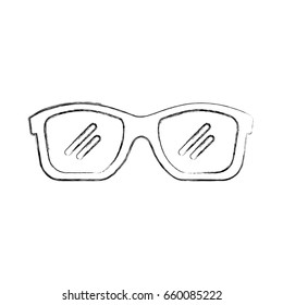 summer sunglasses isolated icon