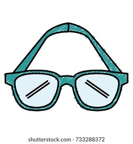 summer sunglasses isolated icon
