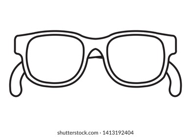 summer sunglasses optical accessory icon