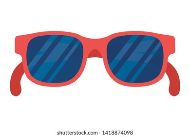 summer sunglasses optical accessory icon