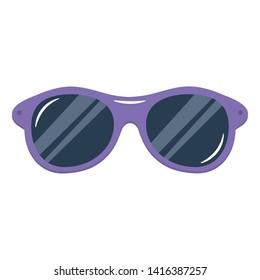 summer sunglasses optical accessory vector
