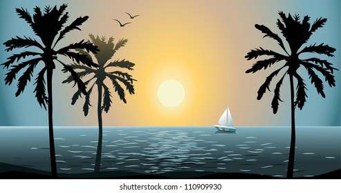 Summer Sunlight, File EPS(10)