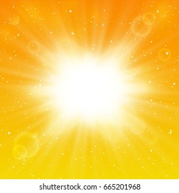Summer sunny background for Your design