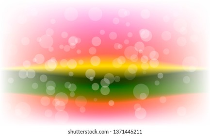 Summer sunrise or sunset background. Vector design for print or web