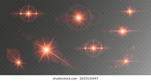 Verão nascer do sol e sol quente brilho no céu branco com efeito de luz transparente e amarelo borrão mágico da lente flare e brilho estrela círculo adicionando brilho à cena da natureza png

